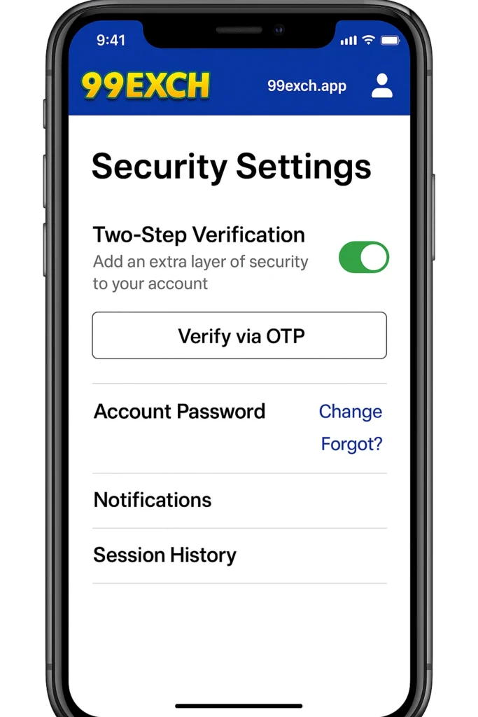 99Exch login troubleshooting screen 2025 showing error messages and support options on 99exch.app