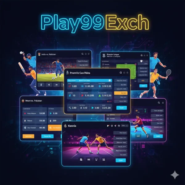 Play99Exch sports betting categories including cricket, football, tennis and kabaddi