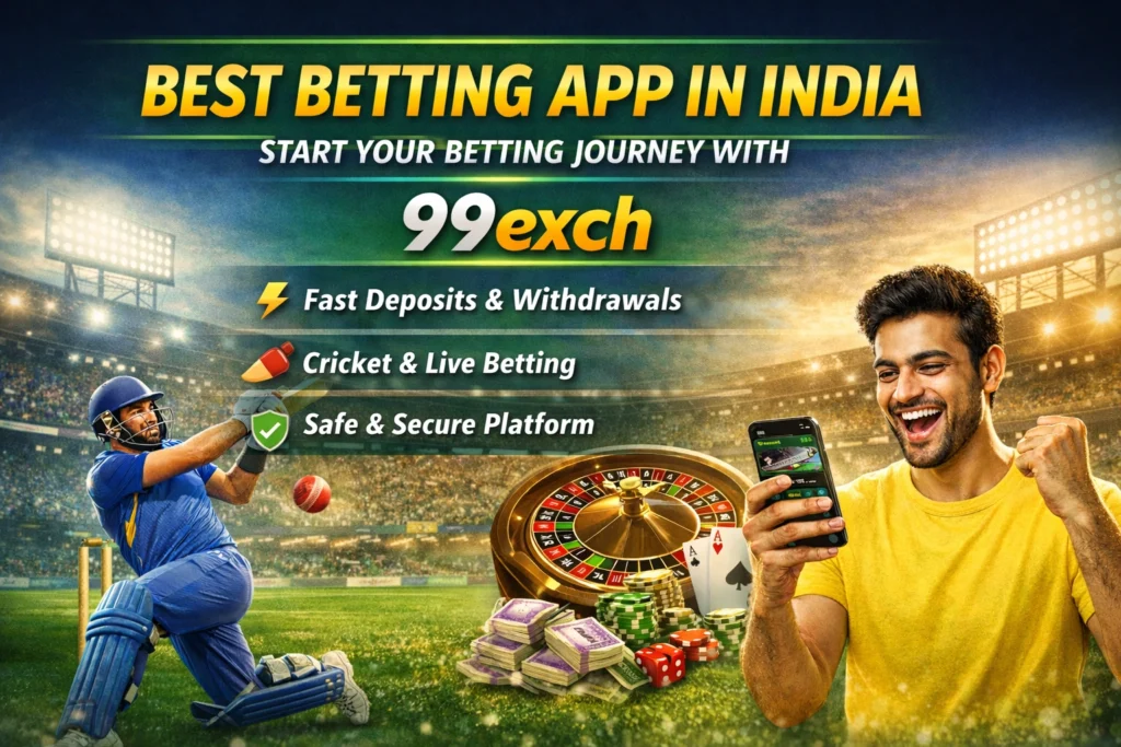 99exch best betting app in India for cricket betting with fast deposits and withdrawals