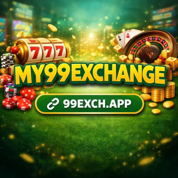 My99Exchange Casino 2026 banner showing MY99EXCHANGE logo and 99exch.app URL with casino theme graphics