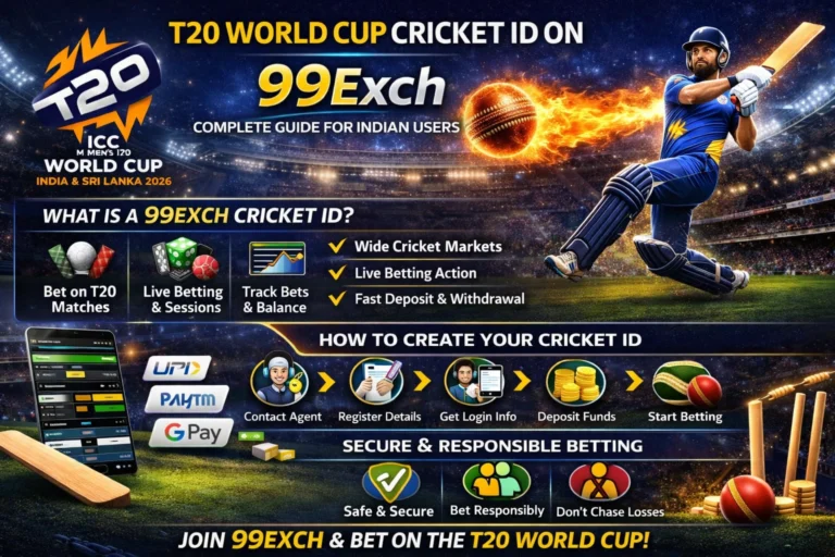 T20 World Cup Cricket ID on 99Exch | Live Betting & Fast Withdrawals
