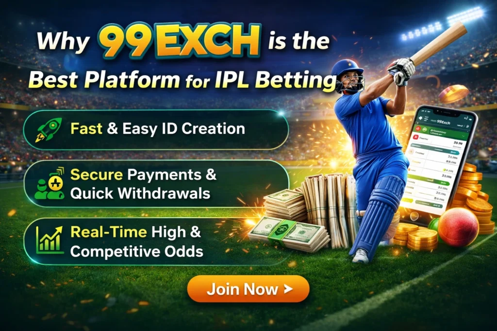 Why 99Exch is the Best Platform for IPL Betting with fast ID, secure transactions, and high odds banner