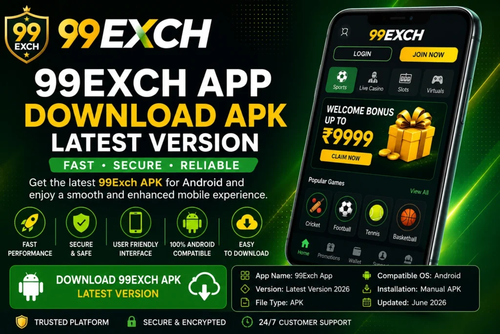 99Exch App Download APK Latest Version for Android Devices