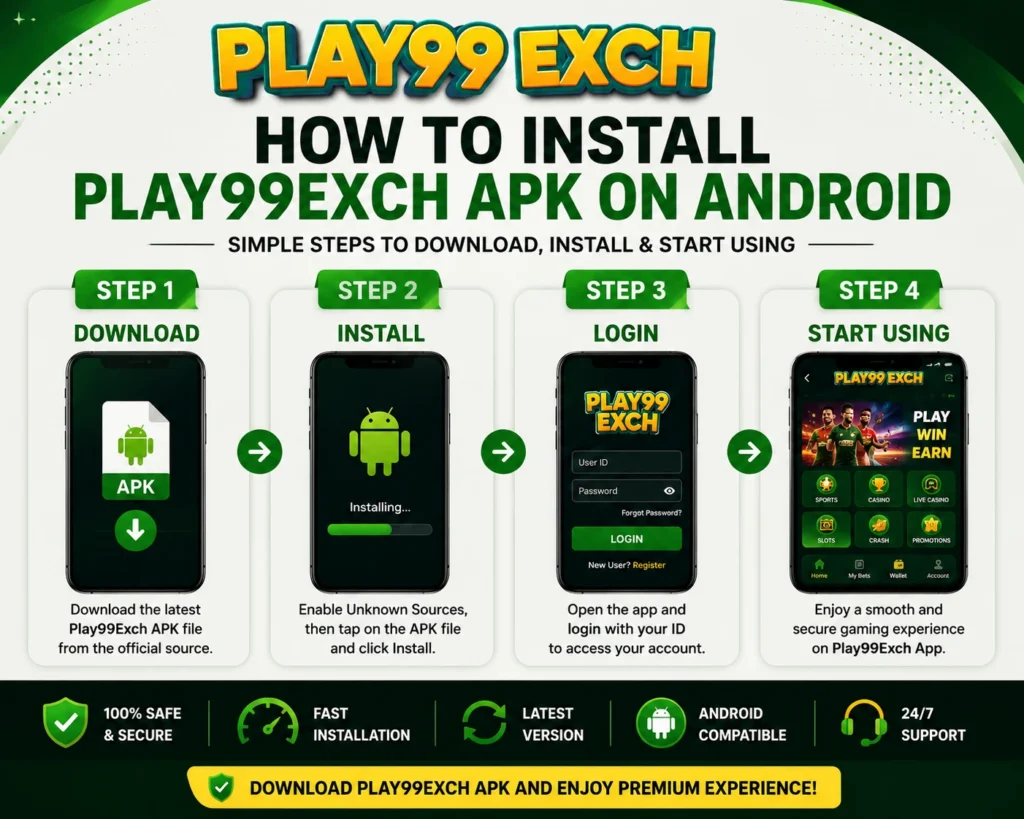 How to Install Play99Exch APK on Android Step-by-Step Guide