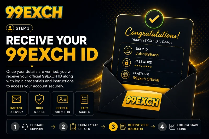 Receive Your 99ExCh ID