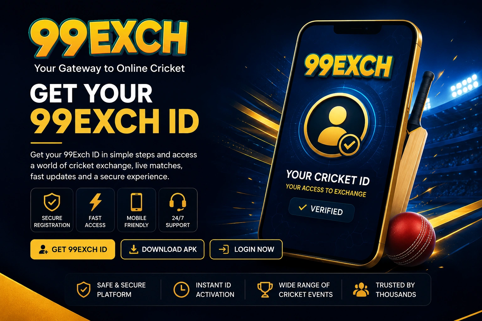 Get 99ExCh ID