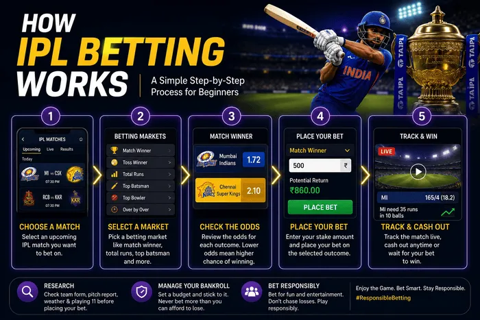 How IPL Betting Works Step by Step Guide
