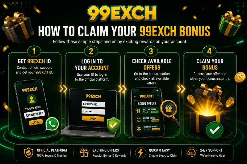 How to Claim 99ExCh Bonus Offers