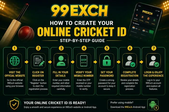 How to Create an Online Cricket ID on 99ExCh