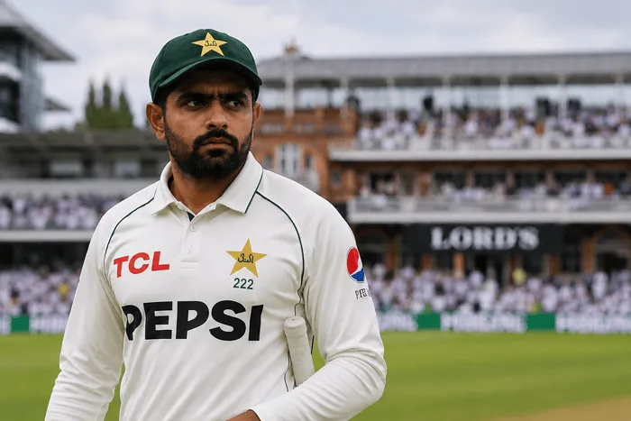 Babar Azam returns for Pakistan in the England vs Pakistan second Test at Lord's