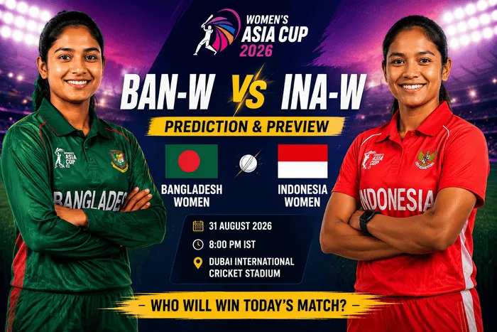 Bangladesh Women vs Indonesia Women Prediction: Who Will Win Today’s Asia Cup Match?