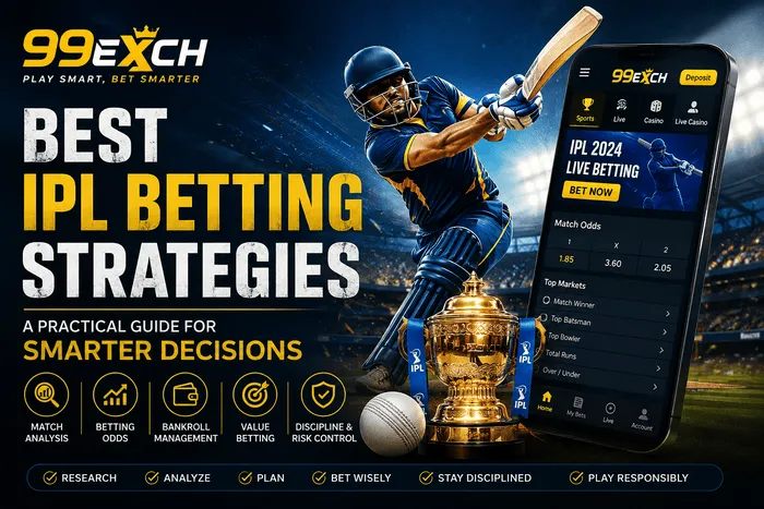 Best IPL betting strategies guide covering match analysis, betting odds, bankroll management and risk control