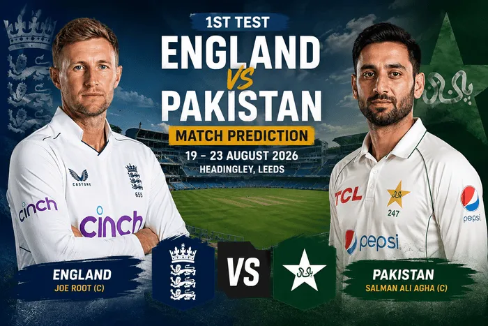 England vs Pakistan 1st Test Match Prediction: Who Will Win at Headingley?