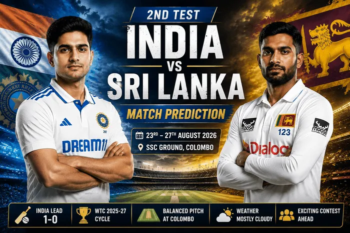 India vs Sri Lanka 2nd Test Prediction: Who Will Win the Colombo Test?