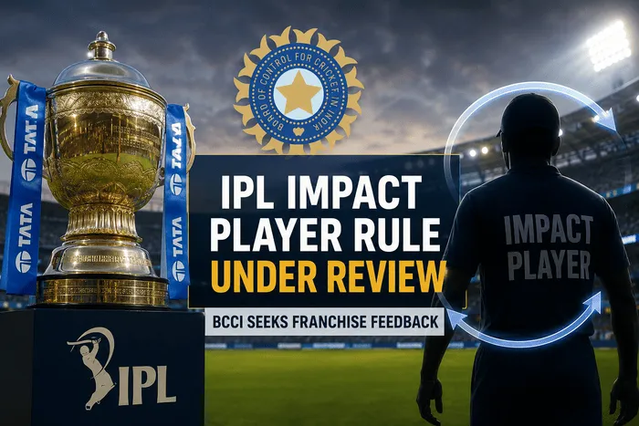 BCCI Reopens IPL Impact Player Rule Debate Ahead of IPL 2027