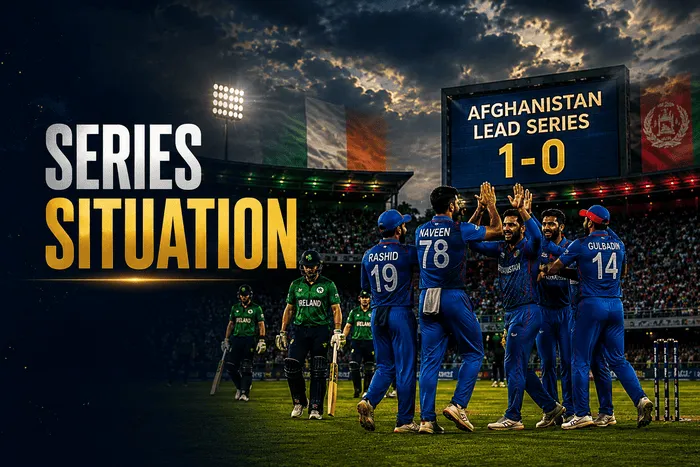 Afghanistan lead the Ireland vs Afghanistan ODI series 1-0 ahead of the 3rd ODI in Belfast 2026