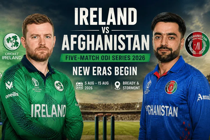 Ireland vs Afghanistan ODI Series 2026