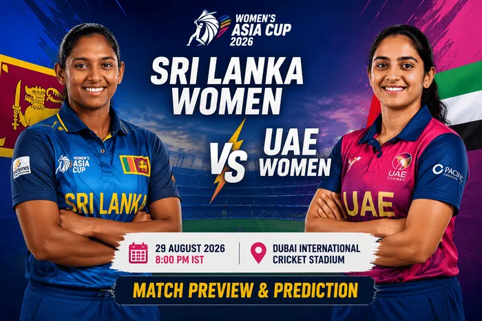 Sri Lanka Women vs UAE Women Preview: Asia Cup 2026 Match Prediction