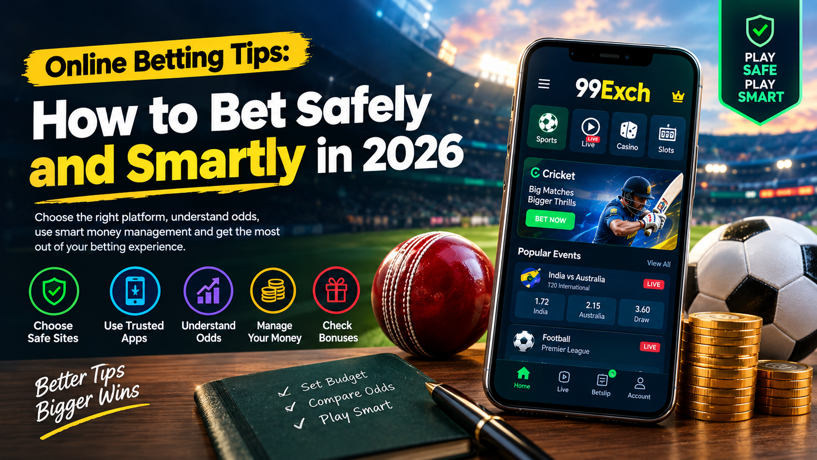Online betting tips how to bet safely in 2026