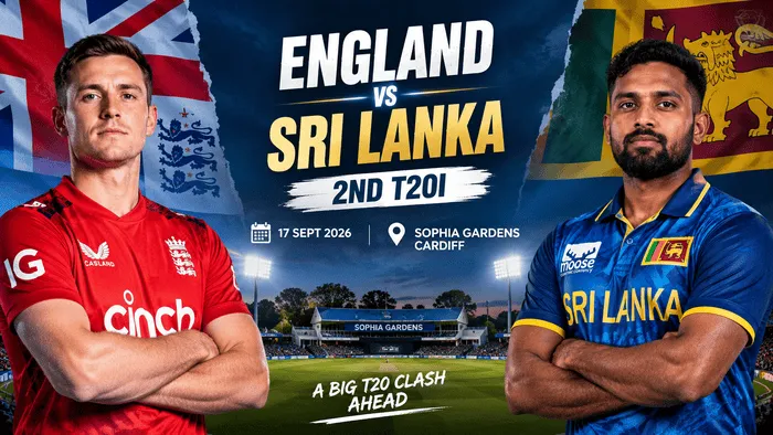 England vs Sri Lanka 2nd T20I playing XI and team news for the Cardiff match