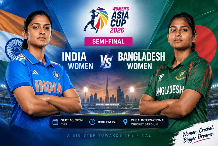 India Women vs Bangladesh Women Prediction Asia Cup 2026 semi-final