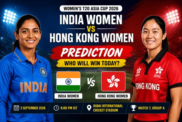 India Women vs Hong Kong Women prediction for Women's T20 Asia Cup 2026