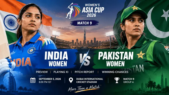 India Women vs Pakistan Women Match Prediction Asia Cup 2026 Match 9 in Dubai