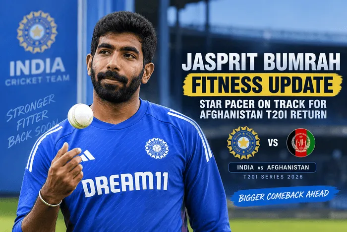 Jasprit Bumrah fitness update ahead of India Afghanistan T20I series