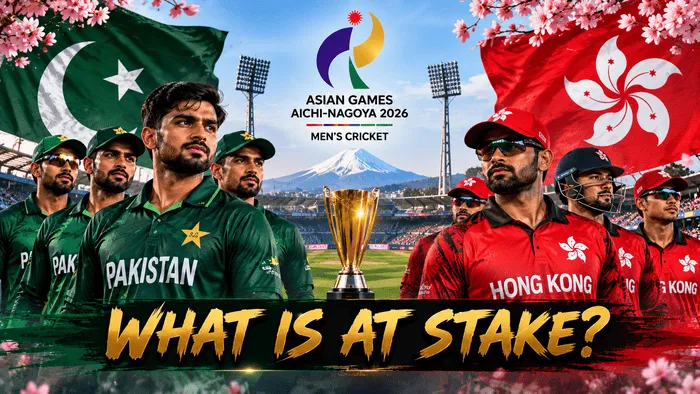 Pakistan vs Hong Kong Asian Games 2026 Quarter-Final What Is at Stake