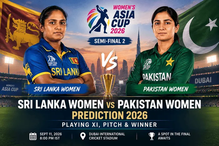 Sri Lanka Women vs Pakistan Women Prediction 2026: Playing XI, Pitch & Winner