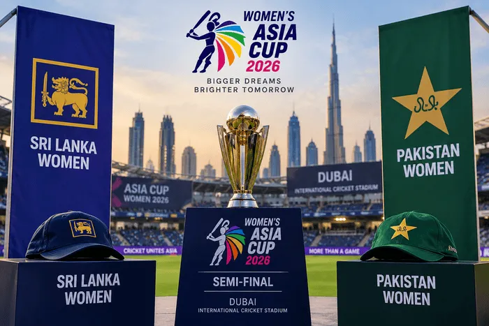 Sri Lanka Women and Pakistan Women prepare for the Asia Cup 2026 semifinal in Dubai