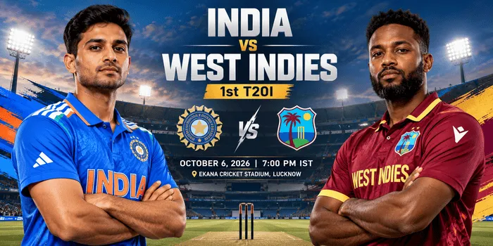 India vs West Indies 1st T20I match news at Ekana Cricket Stadium Lucknow