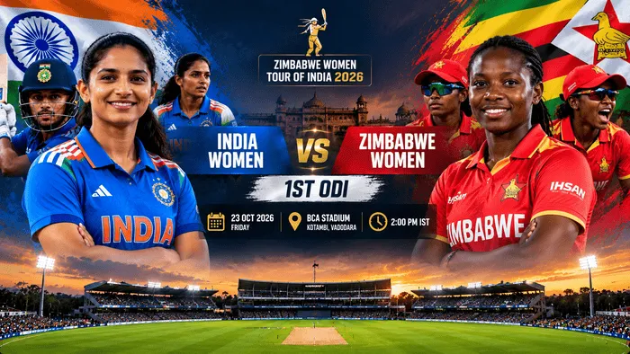 India Women vs Zimbabwe Women 1st ODI Prediction 2026