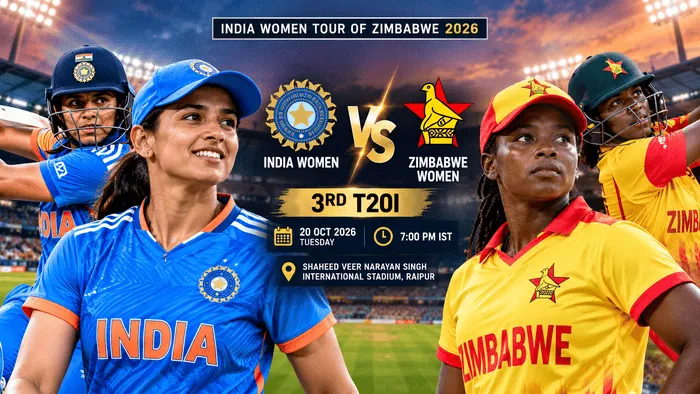 India Women vs Zimbabwe Women 3rd T20I: Clean Sweep in Sight