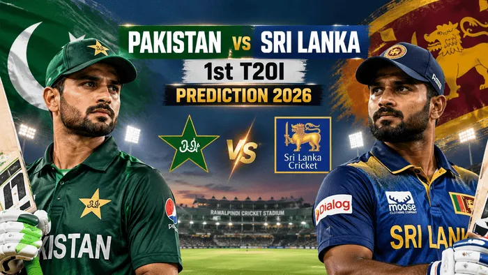 Pakistan vs Sri Lanka 1st T20I Prediction 2026: Who Will Win PAK vs SL in Rawalpindi?