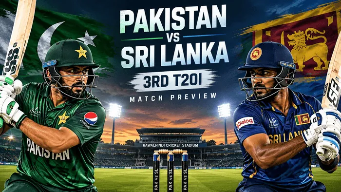 Pakistan vs Sri Lanka 3rd T20I: Team News, Match Preview and Series Stakes