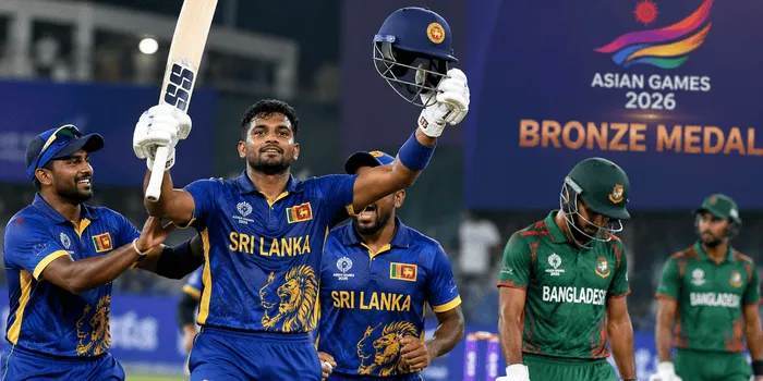 Sri Lanka Beat Bangladesh by 63 Runs to Win Asian Games 2026 Bronze