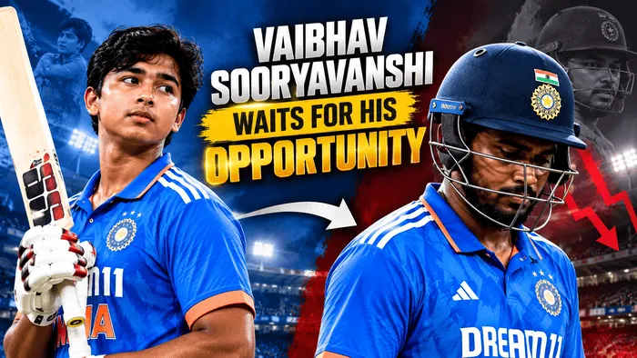 Vaibhav Sooryavanshi waits for his opportunity ahead of IND vs WI 2nd T20I