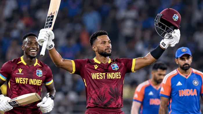 West Indies Beat India by 6 Wickets in Ranchi T20I as Shai Hope Hits 102