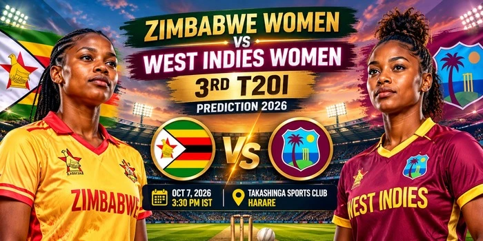 Zimbabwe Women vs West Indies Women 3rd T20I prediction 2026